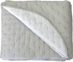 Sprei Pierre Cardin TRIANA Parelgrijs Bed van 135 (3 Onderdelen)
