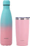 Bundle S - Gradient Spring + Flower Tumbler