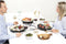 Princess Dinner4All 103082 - Gourmetstel - Individuele bakplaatjes - Zwart (2 stuks)
