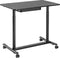 Bureau zit sta verrijdbaar - laptoptafel - in hoogte verstelbaar - 91.5 x 56 cm