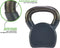 Tunturi Kettlebell - 14 kg - Vinyl - Inclusief gratis fitness app - Grijs