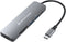 Conceptronic DONN11G - USB Hub - 4K Ultra HD - Grijs