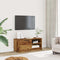 vidaXL - Tv-meubel - 80x35x36,5 - cm - bewerkt - hout - oud - houtkleurig