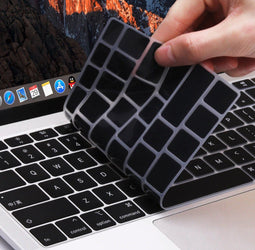 (EU) Keyboard bescherming - Geschikt voor MacBook Air 13 inch (2020) - Zwart