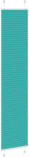 vidaXL - Plissé - rolgordijn - 45x200 - cm - stofbreedte - 44,4 - cm - petrol - groen