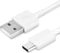 Samsung EP-DN930CWE - USB-C Kabel - USB-C naar USB-A - 1 m - Wit