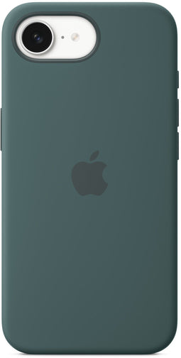 Apple iPhone 16e - Silicone Backcover - Schokabsorberend - Groen