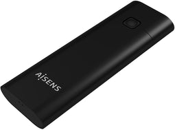 Aisens ASM2-020B - Externe behuizing - M.2 USB 3.2 Gen2 - Zwart