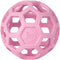JW HOL-EE ROLLER – Hondenspeeltje - Hondenspeelgoed - Hondenbal - L - Ø 15 cm - Natuurrubber - Roze