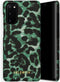 Selencia Hoesje Geschikt voor Samsung Galaxy S20 Hoesje - Selencia Maya Fashion Backcover - groen