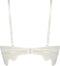 Hunkemöller Marilee - Voorgevormde longline beugel bh - Kant - Wit - maat E85