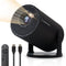 Lumina® Pro Mini Beamer (2026) - Android 14 Smart Projector - 720p - 300 ANSI - Bluetooth - WiFi 6.0