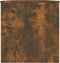 vidaXL - Salontafel - 102x50x52,5 - cm - bewerkt - hout - gerookt - eikenkleurig
