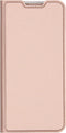 Dux Ducis Hoesje Met Pasjeshouder Geschikt voor Samsung Galaxy M30s / M21 - Dux Ducis Slim Softcase Bookcase - Roze