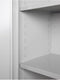 Kantoorkast of draaideurkast 195x92x50cm in aluminium staal