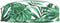 vidaXL - Zitkussens - voor - Pallets - 6 - pcs - Bladpatroon - 40x40x8 - cm - Oxford - Stof