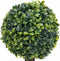 vidaXL - Kunstplanten - met - pot - 2 - st - buxus - bolvorming - 33 - cm - groen