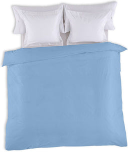 Noorse hoes Alexandra House Living Blauw Claro 180 x 220 cm