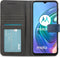 iMoshion Hoesje Geschikt voor Motorola Moto G30 / Moto G20 / Moto G10 Power / Moto G10 Hoesje Met Pasjeshouder - iMoshion Luxe Bookcase - Donkerblauw