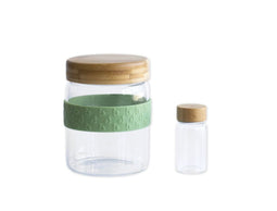 Lunchbox 700 ml en 50 ml met Bamboe Deksel