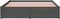 vidaXL - Bedframe - massief - hout - grijs - 140x190 - cm