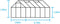 Halls Greenhouses Tuinkas Popular 106 - Groen Gecoat