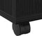 vidaXL - Salontafel - Zwarte - Eik - 60x60x38 - cm - Geengineerd - Hout