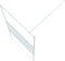 vidaXL - Inloopdouchewand - 100x195 - cm - transparant - ESG-glas - wit