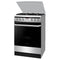 Inventum VFG6034WGRVS - Vrijstaand Fornuis - 4 Branders - 65L Oven