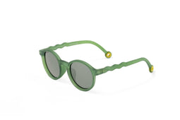 Olivio&Co - Zonnebril - 3 / 12 jaar - Terracotta - Ovaal - Olive Green