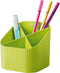 HAN pennenkoker - Re-X-LOOP - 4-vaks - limoen - 100% gerecycled materiaal - HA-17238-950