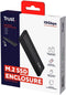 Trust 25806 - Externe Doos - USB USB-C USB 3.2 M.2 - Zwart