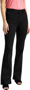 LEE BREESE - FLARE JEANS - Hoge taille - Zwart (W27 X L33)