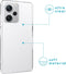 iMoshion Hoesje Geschikt voor Xiaomi Redmi Note 12 Pro Plus Hoesje Siliconen - iMoshion Softcase Backcover smartphone - Transparant