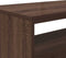 vidaXL - Tv-meubel - 80x40x40 - cm - bewerkt - hout - bruin - eikenkleur