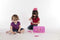 Tidlo Theeservies - Picknick set - In koffer - Roze