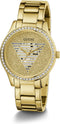 GUESS GW0605L2 - Dameshorloge - Ø 28 MM - Goud RVS