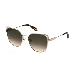 Just Cavalli SJC042 - Zonnebril Dames - UV400 - Bruin Goud - ø 58 mm