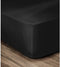 Onderlaken Lovely Home Zwart 160 x 200 cm