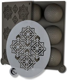 Plate-it sjablonen infinity - 3-delige set