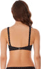 Jewel Cove - High Apex Bikinitop - Diepe halslijn met J-haaksluiting - Zwart