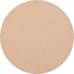 vidaXL - Tafelblad - rond - MDF - 500x18 - mm