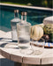 Paveau Waterflessen Waterfles 1.25 liter Schenkkan Glas Karaf Met Dop White Haven Clear Transparant