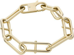 Fossil 88537912 - Damesarmband - Schakelarmband - Goudkleurig staal - 19.50 cm