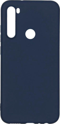 iMoshion Hoesje Geschikt voor Xiaomi Redmi Note 8 Hoesje Siliconen - iMoshion Color Backcover - Donkerblauw