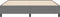 vidaXL - Bedframe - Lichtgrijs - 180x200 - cm - Corduroy - Stof