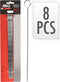 Barbecue Spiesen - 8x - Metaal - 27,5 cm - Rond Handvat - BBQ Accessoires