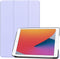 imoshion iPad 9e/8e/7e generatie - Trifold Bookcase - Auto-wake functie - Lila