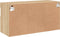 vidaXL - Tv-wandmeubel - met - LED-verlichting - 80x30x40 - cm - sonoma - eikenkleur
