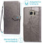 iMoshion Hoesje Geschikt voor Samsung Galaxy S7 Hoesje Met Pasjeshouder - iMoshion Mandala Bookcase - Grijs